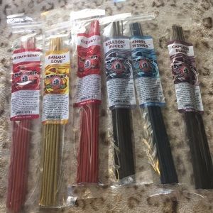 Hand Dipped Incense Fruity Fluke yummy  Lot